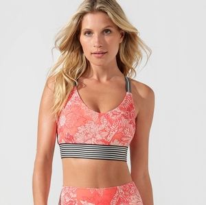NWT Lorna Jane Oriental Blossom Sports Bra